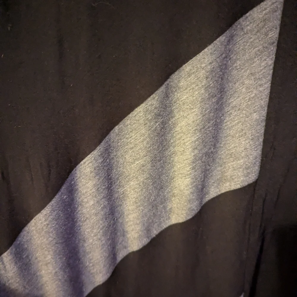 KOKOMARINA Black Grey Abstract Lagenlook Casual Soft Midi Dress Size 2 XLarge - Picture 5 of 12